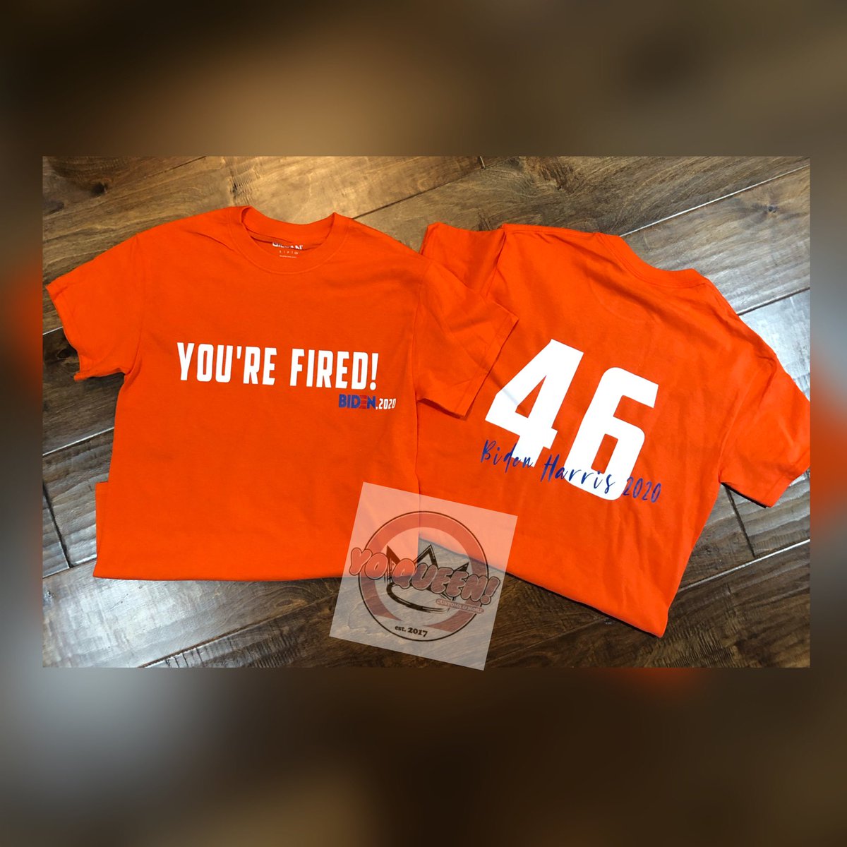 shopyoqueen's tweet photo. It’s Official!. Biden Harris 2020
Grab Your Shirts Now Online. #YouAboutToLoseYourJob #ShopYoQueen #YoQueenOriginal 
https://t.co/vDDiiHamdB https://t.co/bf9i6qgYzO