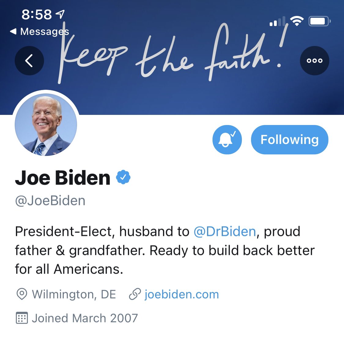 SJ_Galvez's tweet photo. The sweet, sweet bio update. https://t.co/DTS8DbdB1F