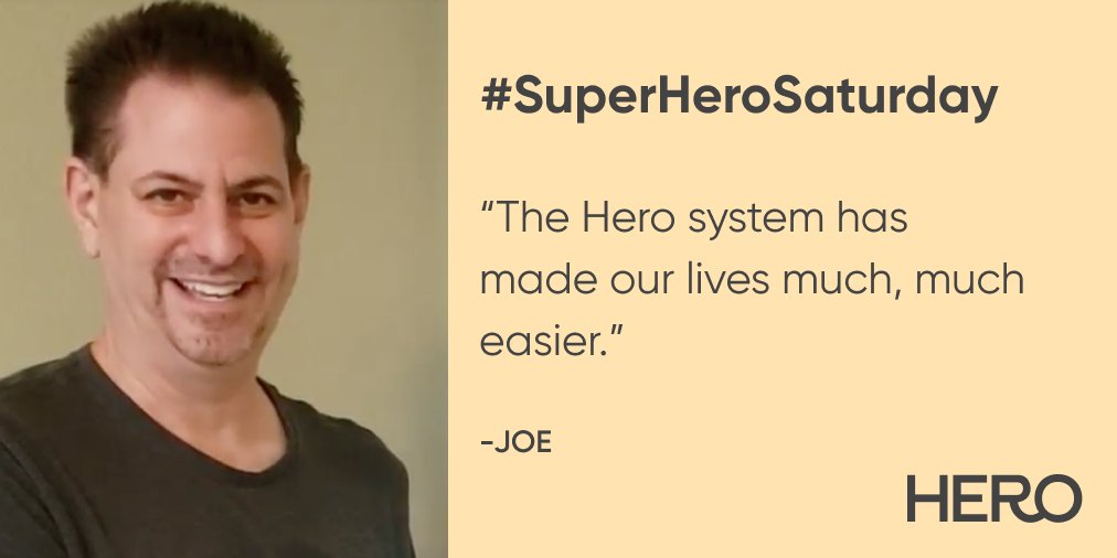 herohealth's tweet photo. As a caregiver for his daughter, Joe used to spend up to an hour a week sorting her medication into a pill box. Now, Hero saves him countless hours and gives him the peace of mind he deserves. #herohealthy #medicationmanaged https://t.co/lsZh9YLBlh