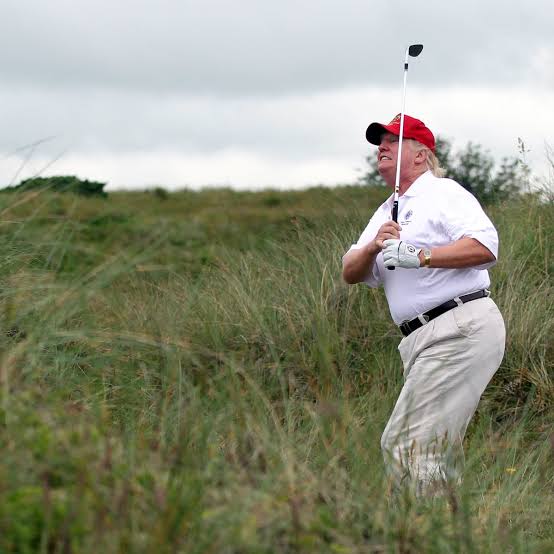 DotElection's tweet photo. The election was called while President Trump was golfing

#BidenHarris2020 
#TrumpIsLosing https://t.co/SBhUQuwdsL