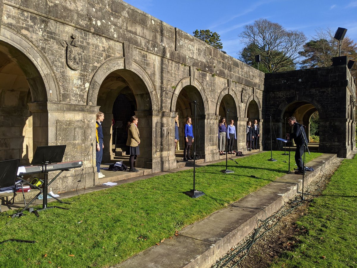 ☀️ Some beautiful photos taken by our staff today of our #RemembranceSunday rehearsal