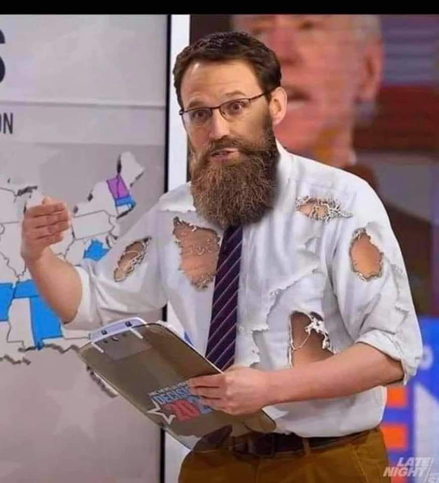 lisaconard's tweet photo. Map Daddy @SteveKornacki  deserves a raise.  #Election2020results #msnbc https://t.co/jog8emrPup