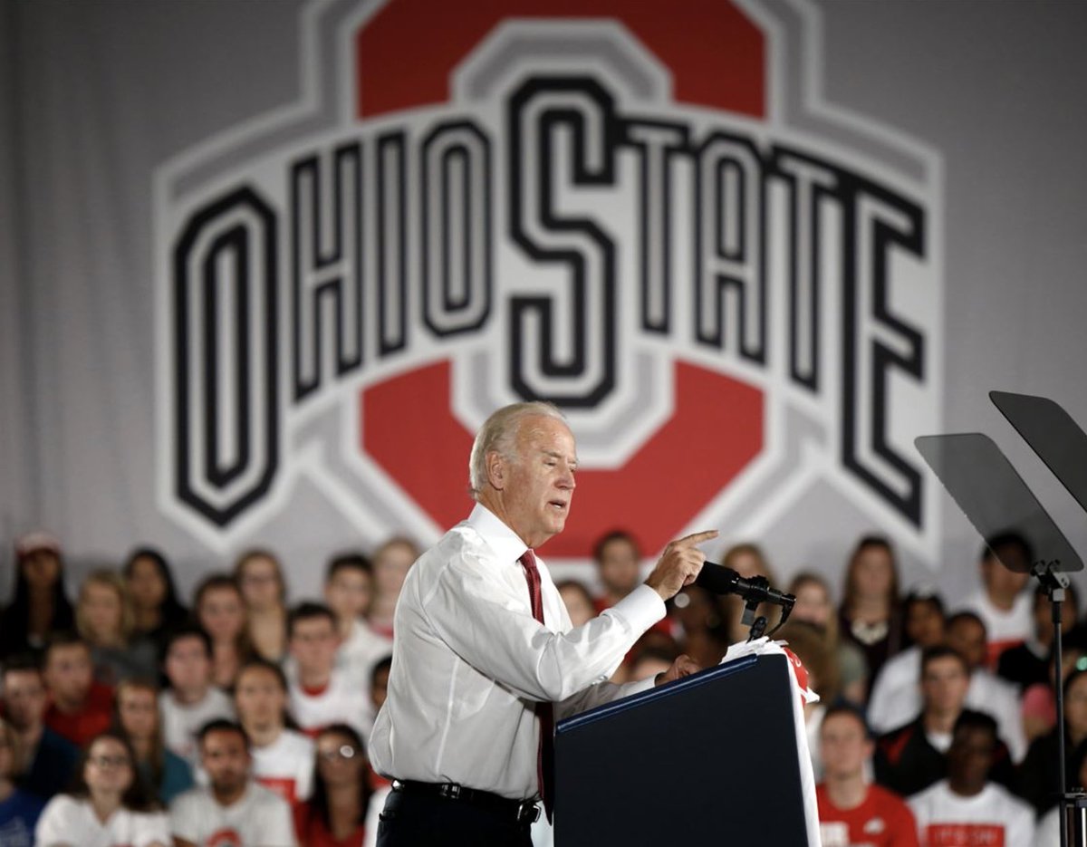 Congrats to President Elect Biden! It was one of our closest elections in history. Ohio was wrong for the 3rd time since 1896 and 12 pts right of the popular vote. Good luck, Mr. President and Madame Vice President, you got your work cut out for you. #PresidentElectJoeBiden