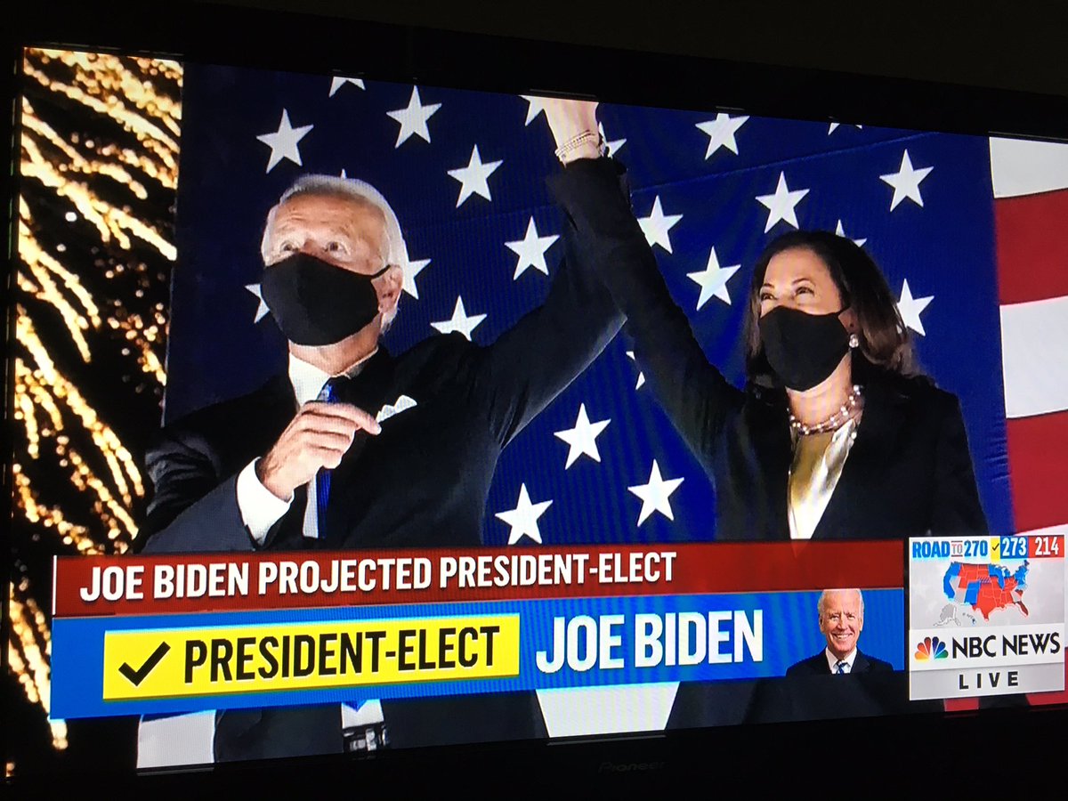 bethruyak's tweet photo. NBC: 46th PRESIDENT/VP ELECT https://t.co/9HBKSXwJ2G