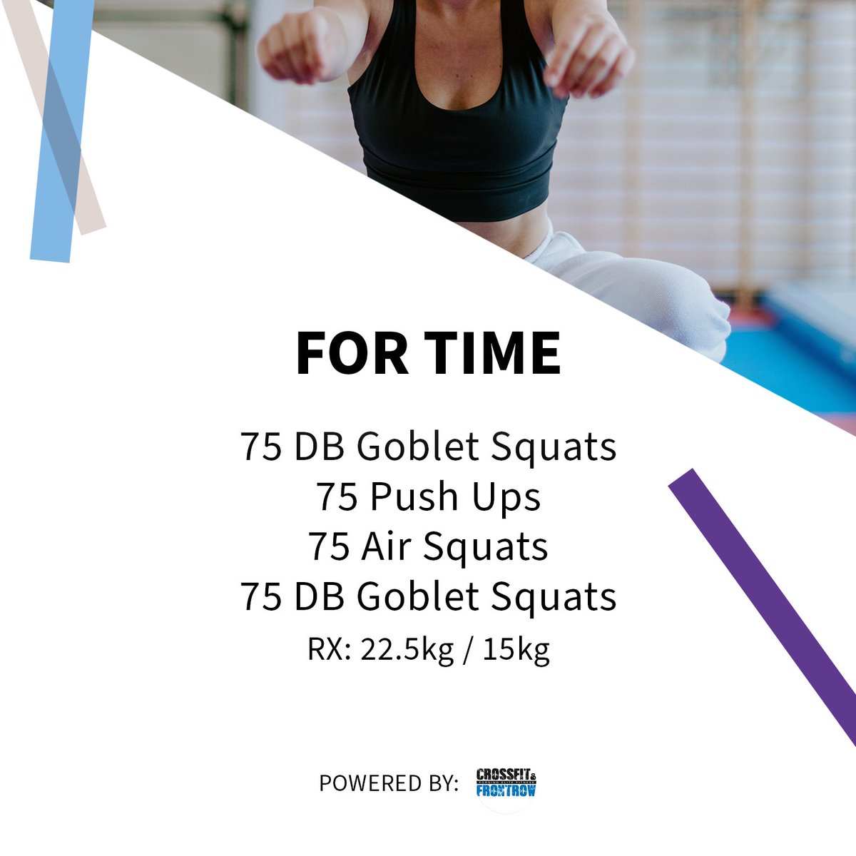 Wodify's tweet photo. We've got an at home workout for you today, courtesy of CrossFit Frontrow!
How quickly can you crush this WOD?!
#Wodify #WodifyCommunity #CrossFit #CrossFitCommunity #Fitness #FitnessCommunity #AtHomeWorkout #AtHomeWOD #Squats #PushUps #WeekendWOD #WeekendWorkout #WodifyWOD https://t.co/PyPfxsmThm