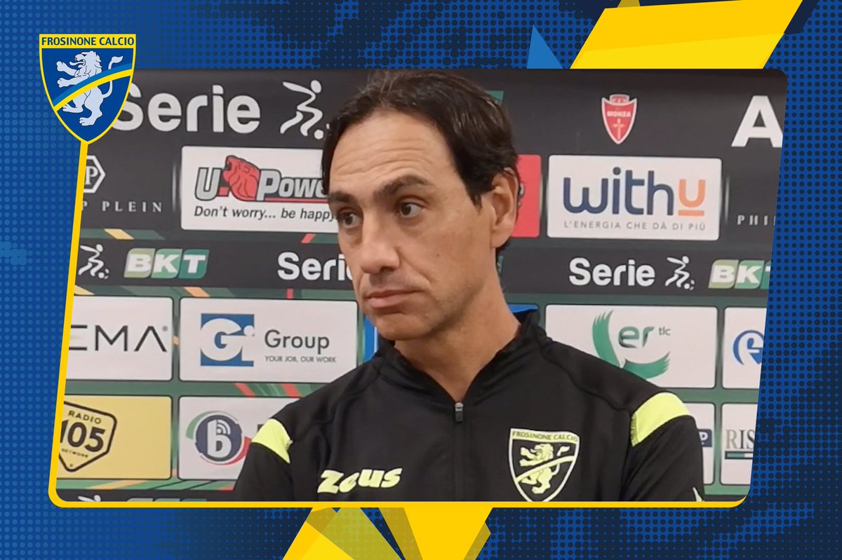 Frosinone1928's tweet photo. 📺 Le parole di Mister Nesta nel post gara di #MonFro

👇🏻
https://t.co/AnXAbCJ9Wf https://t.co/M10kO157O9