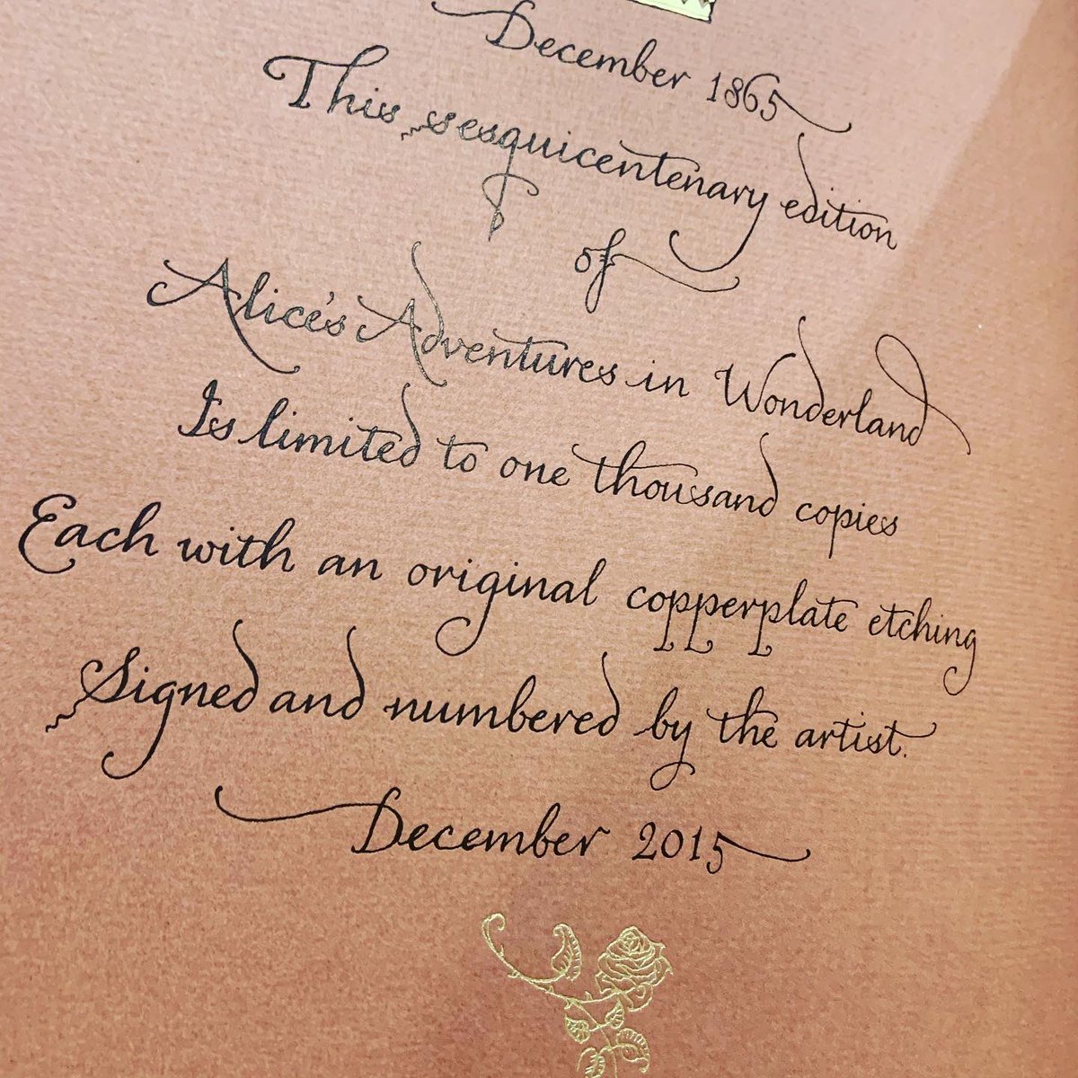 DisVacayFamily's tweet photo. Just looking through some of my Limited Edition books.... look at the artwork and colours in this rendition of Alice’s Adventures in Wonderland! The Copper Plate Etching is superb! Thanks again @foliosociety
#limitededitionbooks #bookstagram #bookcollector #foliosociety https://t.co/04PRiwKkOp