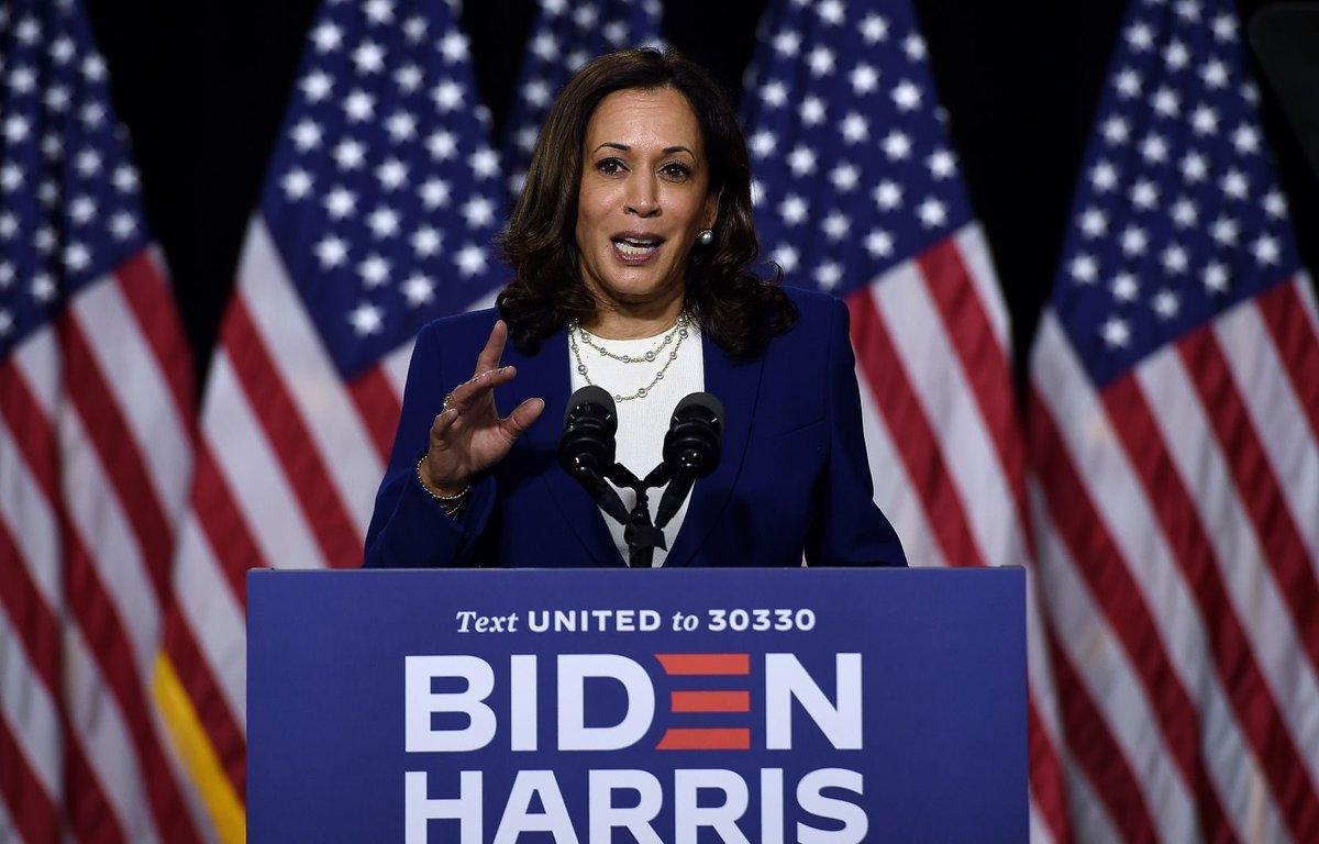 LesNews's tweet image. #Election2020 : pour la première fois une femme #KamalaHarris accède au poste de vice présidente des états unis avec la victoire du ticket #BidenHarris