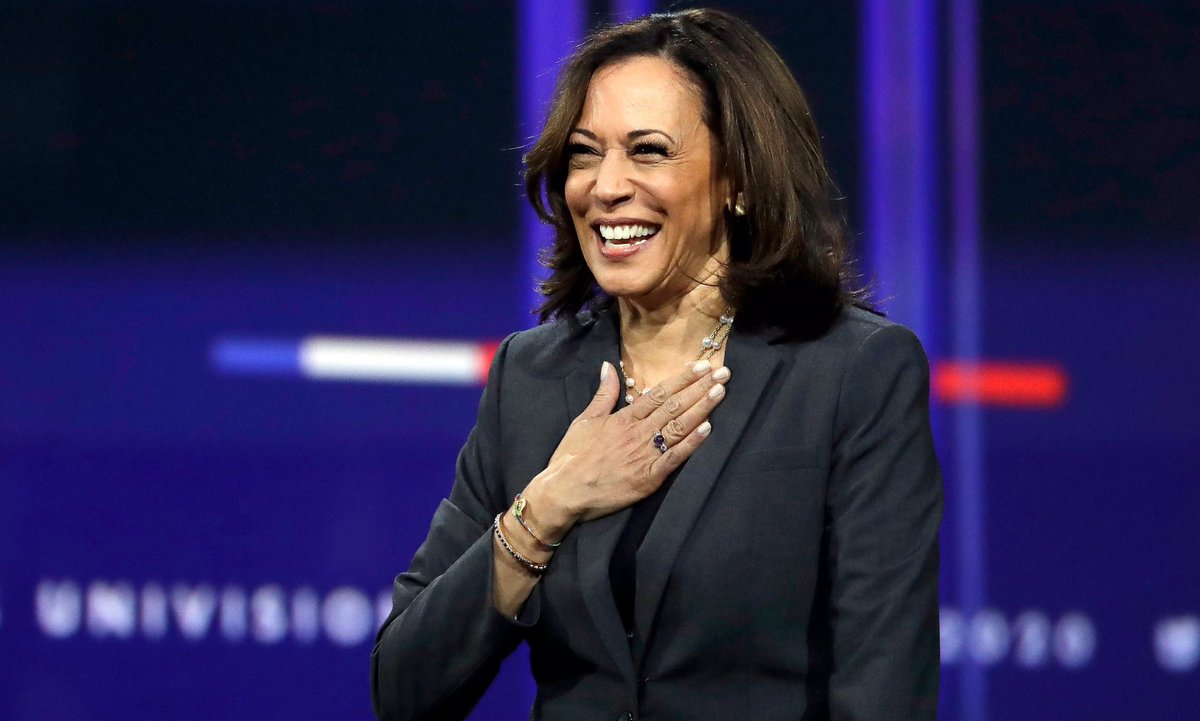 mariacannata's tweet photo. Kamala Harris makes history as first woman of color elected US vice-president 
@KamalaHarris 
@JoeBiden  
A step forward! https://t.co/WJdQiNFf3a