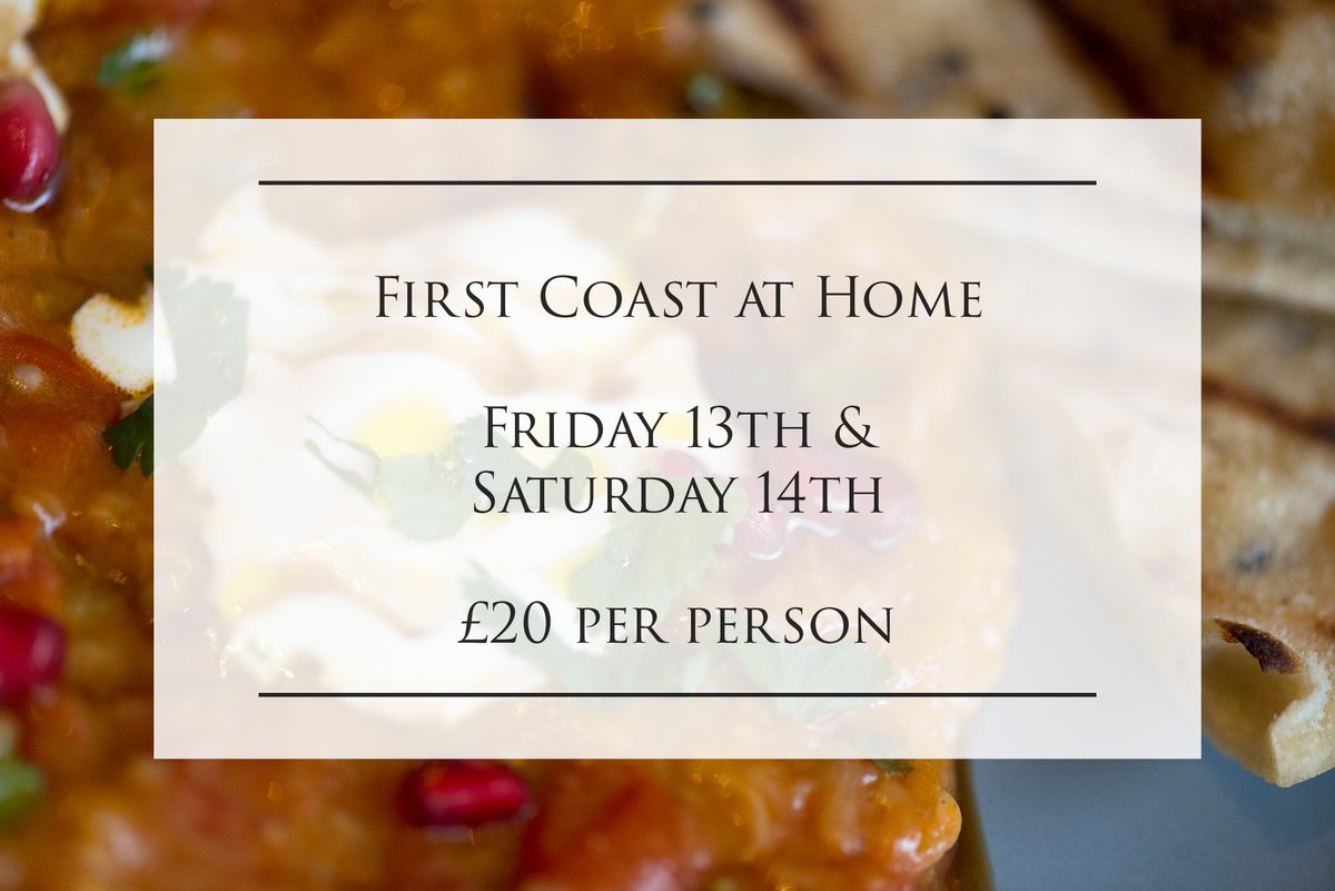 FirstCoast1's tweet photo. Next weekends menu is now available to order on our website!
We have extended our deliveries to now include postcodes EH1-EH30, anyone out with this area is welcome to collect
#edinburgh #takeaway #menu #restaurant #athome https://t.co/b4IZ98Hk8T