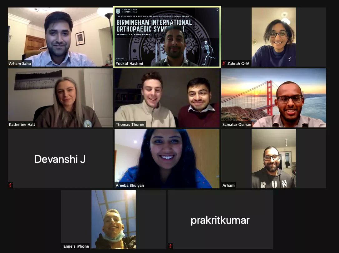 OrthoSoc's tweet photo. 🎉And that's a wrap🎉

😊 All smiles in our debrief meeting, thank you so much for attending our symposium

💪 This could not have been accomplished without our incredible speakers and hardworking committee 

🌟 We look forward to seeing you all next year https://t.co/1gvoy5W75X