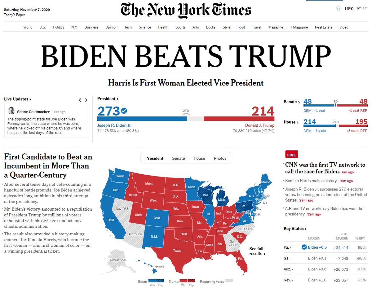 ivanpuentes's tweet photo. O mundo xa é un chisco mellor! #FuckTrump #BidenPresidente #GoodBlessAmerica #Democracia https://t.co/3tiuH9LwIE