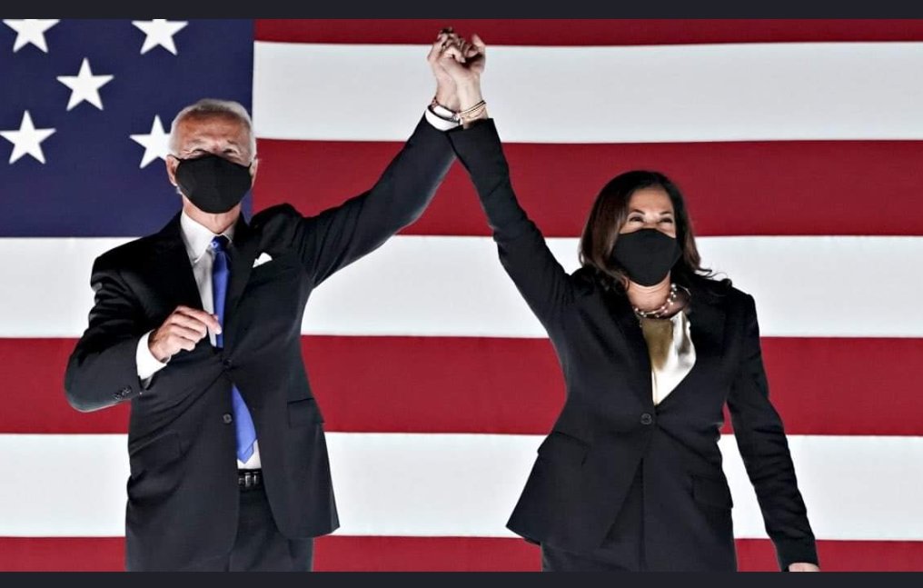 nimiajit's tweet image. At least something good came out of 2020 🙌🏻
#PresidentElectJoeBiden #BidenHarris #FirstWomanVP