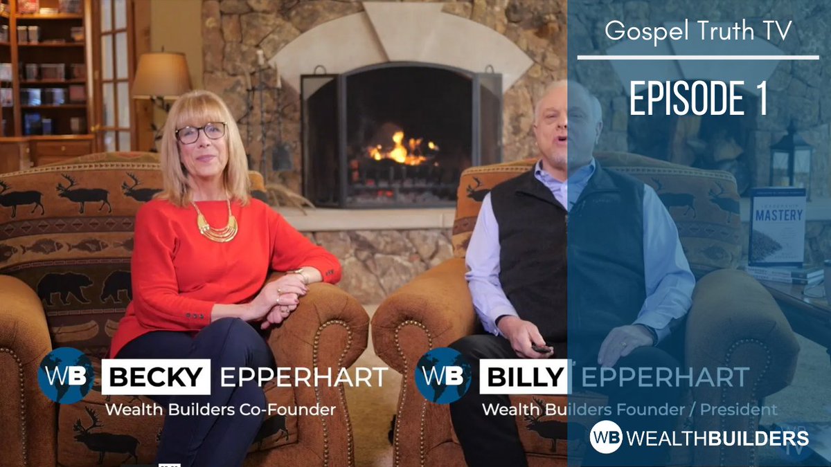 BillyEpperhart's tweet photo. Becky and I decided we would offer a little something extra to get the weekend started right. Every Saturday morning we will release a new episode of #GospelTruthTV on our YouTube Channel.
This week's episode is on #Stewardship and the #LawsofWealth: https://t.co/sERNI7Vnq5 https://t.co/1AJnWzOZHX