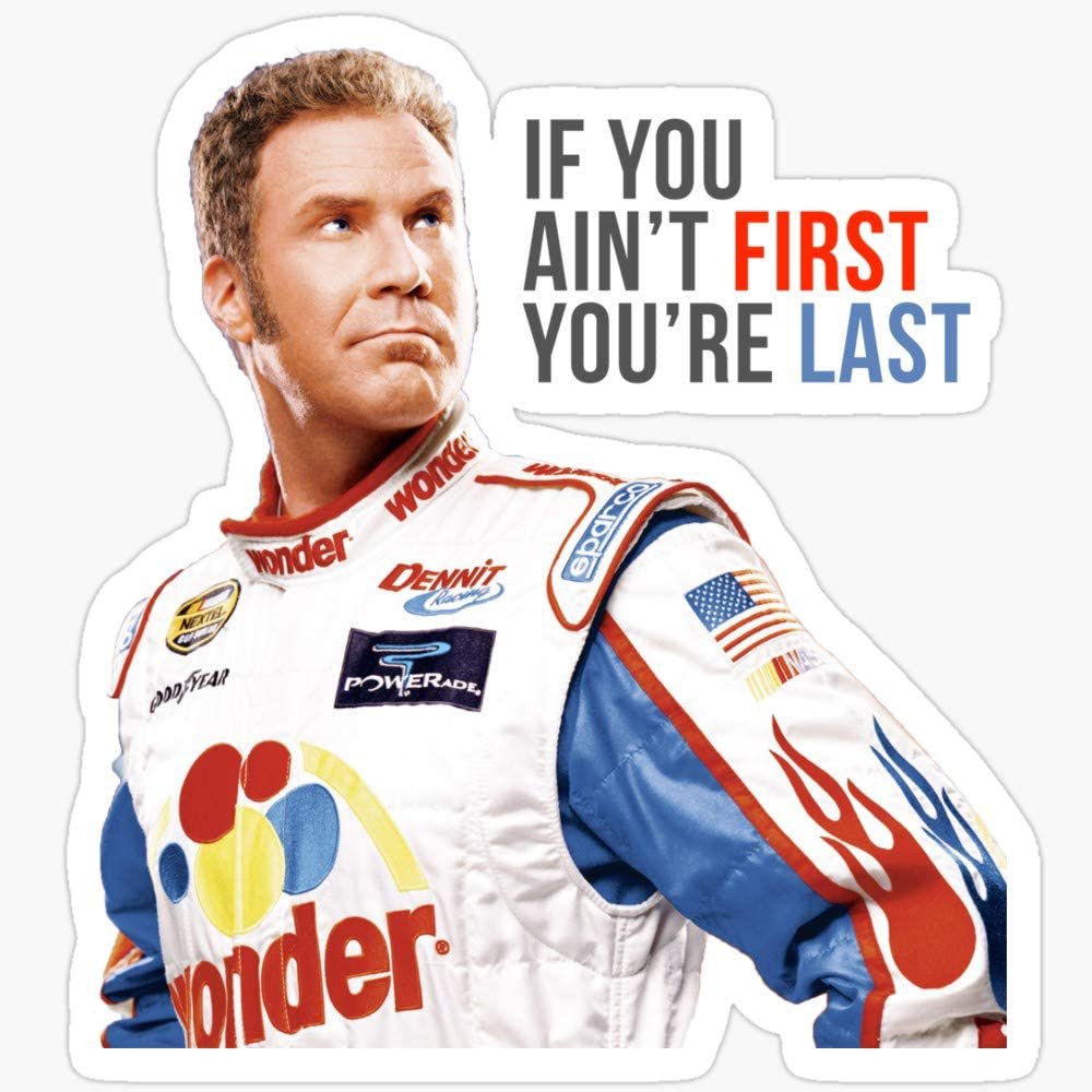 UechiCannon's tweet photo. @realDonaldTrump As the great Ricky Bobby says, “If you ain’t first, you’re last!”. Well, Baby Donnie, YOU’RE LAST!! https://t.co/dqexmQHp8E