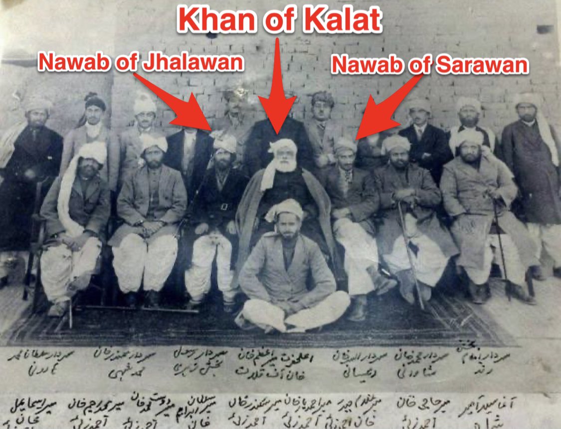 Hence, Sardar Sanaullah Zehri is no ordinary Sardar, but also the Nawab of Nawabs.At royal court, Nawab of Jhalawan was seated on right hand of King & Nawab of Sarawan as left.In tribal scheme of things a Mengal Sardar doesn’t even come close to a Zehri Nawab of Jhalawan./5