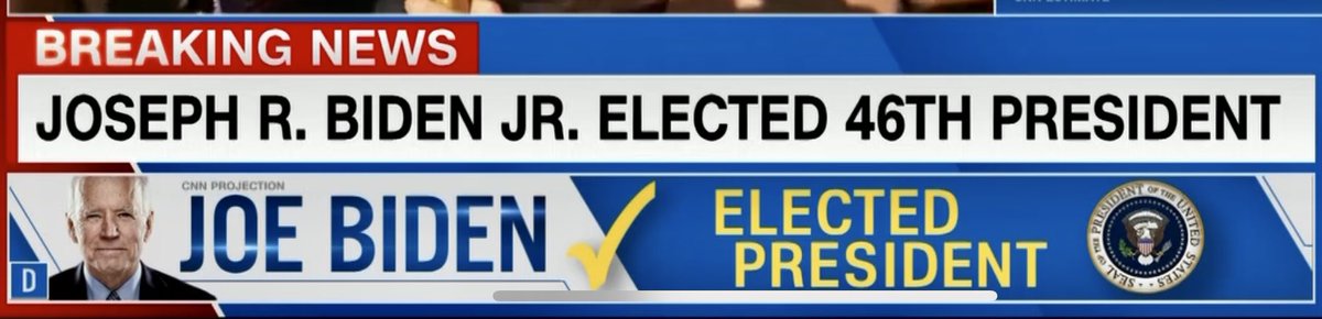 Congrats <a href="/JoeBiden/">Joe Biden</a> and <a href="/KamalaHarris/">Kamala Harris</a>!