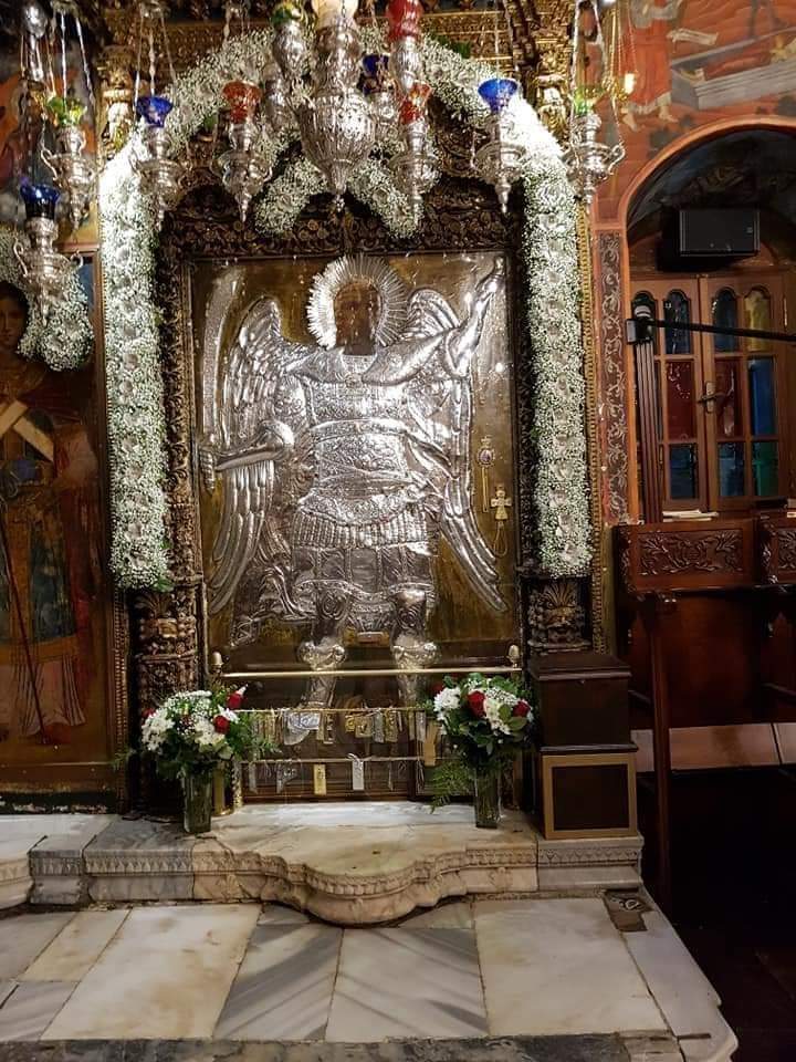eleni_roditou's tweet photo. Γιορτάζει  ο Αρχάγγελος Μιχαήλ ο θαυματουργός Πανορμίτης στη Σύμη !! Χρόνια πολλά!! Πρώτη φορά χωρίς προσκυνητές! 
#symi  #panormitis https://t.co/zS7VwrSZLe