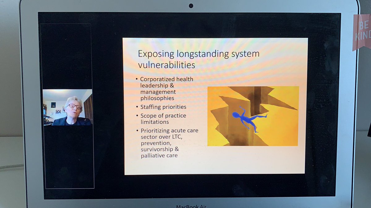 tarahorrill's tweet photo. Listening to @salthorne @CANO_ACIO keynote on the art of being a nuisance in nursing... Current healthcare crisis has exposed system vulnerabilities that nurses have been speaking to for years. https://t.co/ljr2Mowv8g