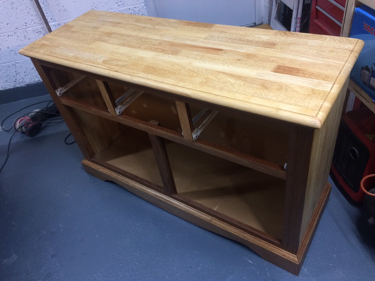 danemsteve's tweet image. My old set of drawers/ garage storage turned into a sideboard! #upcycledfurniture #upcycle #upcycling
