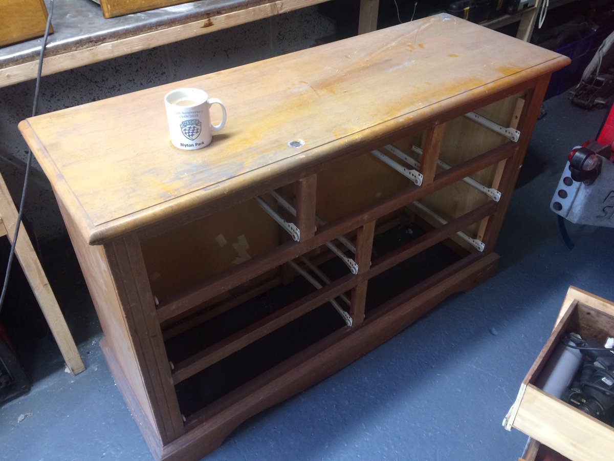 danemsteve's tweet image. My old set of drawers/ garage storage turned into a sideboard! #upcycledfurniture #upcycle #upcycling