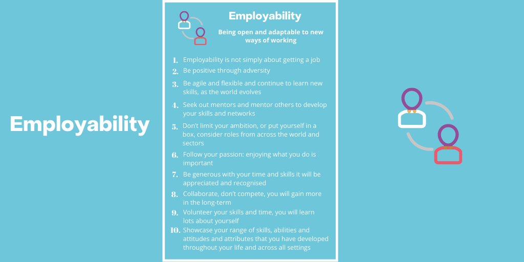 wearepower_net's tweet photo. Employability: Just one of our 'recipe cards' for the new ways of working from the #NPWReport. Take a look at how you can be open and adaptable to new ways of working below and find all 7 cards in our Levelling Up by Powering On report #WeareNPW https://t.co/J7yorxtU24 https://t.co/ttCDgGwQYJ