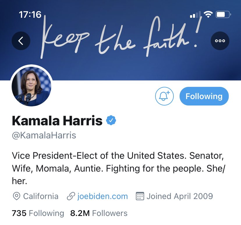 Our vice-president elect has her pronouns in her bio. What’s your excuse?