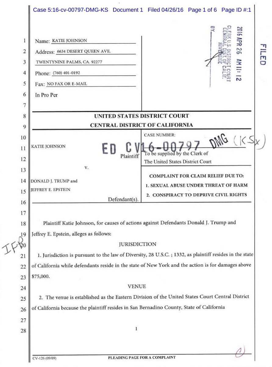 Yireden's tweet photo. @eng_malu @bq_cristian Bueno yo tengo el pdf de denuncia por abuso sexual a una menor del misma página de california, la descargue en la época de anonymous, Trump también era pedófilo.
Mete el código en creo que la policia de california y listo https://t.co/WfkTzmfXVV