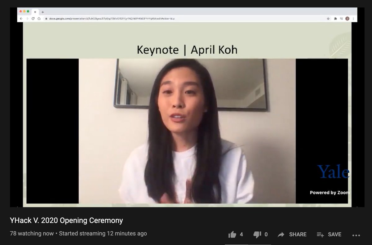 yeysus's tweet photo. Very motivational speech from @aprilkoh_ . ..."Build build build"... That's why we are here. Thank you. #YHack. https://t.co/o4XQ3ZbuyF
