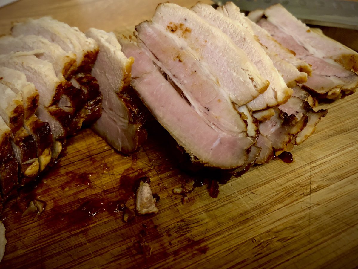 Karl_Morley_'s tweet photo. My char Sui pork and belly pork slices ready for the freezer.  Will use them to add to special fried rice, noodle dishes, stir fry’s. 👌 https://t.co/pJJPP46U9t