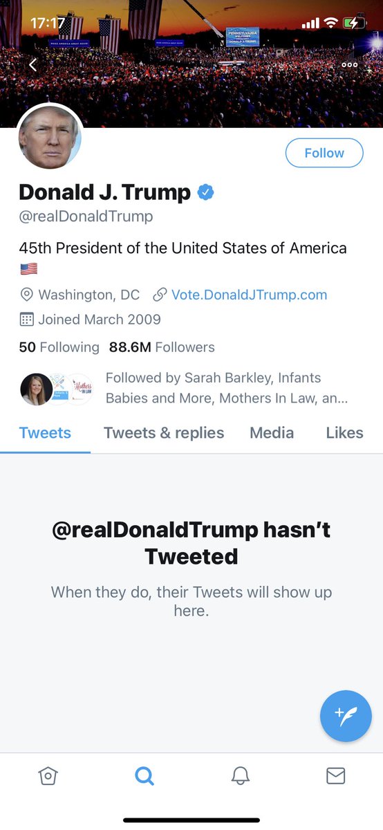 Adding to the #TrumpTantrum list by deleting your tweets 😂 So pathetic!
I’m a Brit and even I’m glad you’re gone! #PresidentElectJoe #AmericaDecides #PresidentialDebate2020 #BigBoyPants #ByeByeTrump