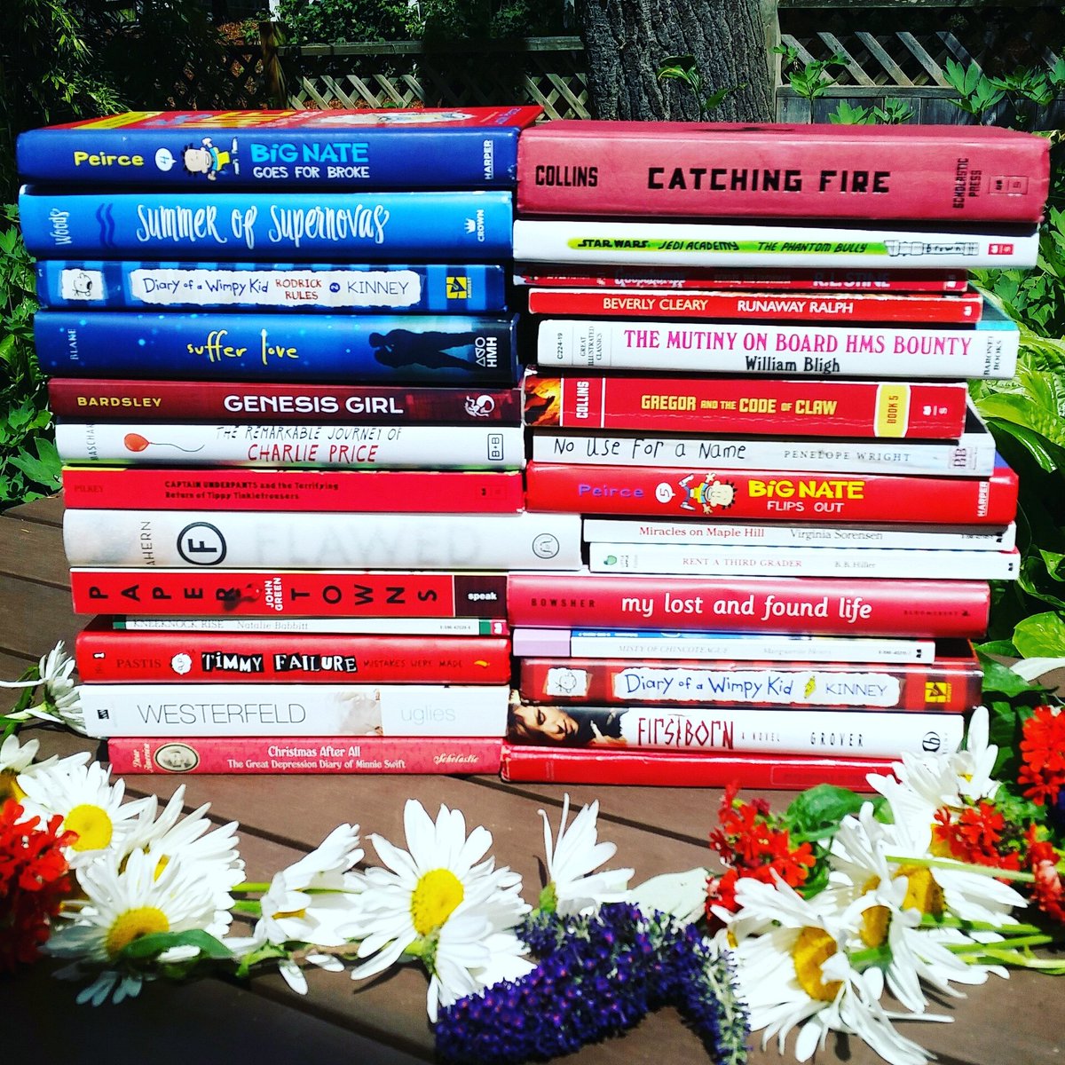 JennBardsley's tweet photo. I'm ready to fly my #bookflag again! 🥳🥳🥳🥳 It's a new day, America! https://t.co/0ZDg8juVbH