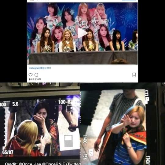 Twice members especially Sana and Dahyun cried while saying goodbye to their Malaysian fans because the concert is cancelled due to safety concerns.
