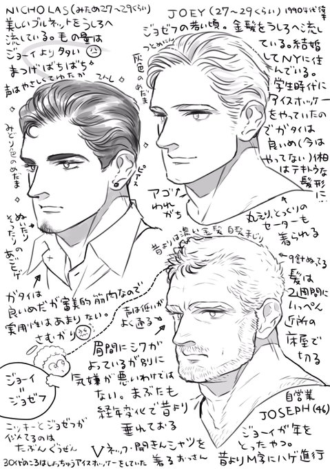 じぶんメモ ジョーイとジョゼフとニッキー 