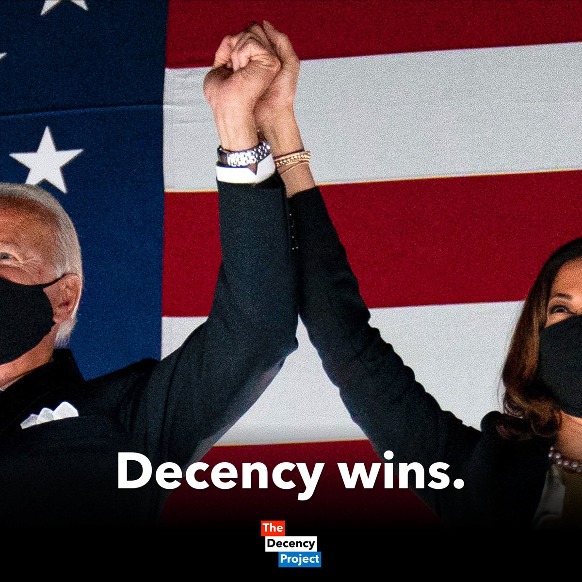 decency_project's tweet photo. We’ve got a lot of work left to do, but decency won this week. #DemandDecency https://t.co/6qnNlV6hEd