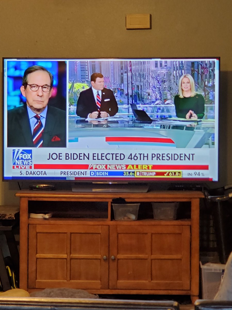 BaschaW's tweet image. I'm stunned. I didn't think FOX would ever capitulate. Does this mean it's real? #2020Election