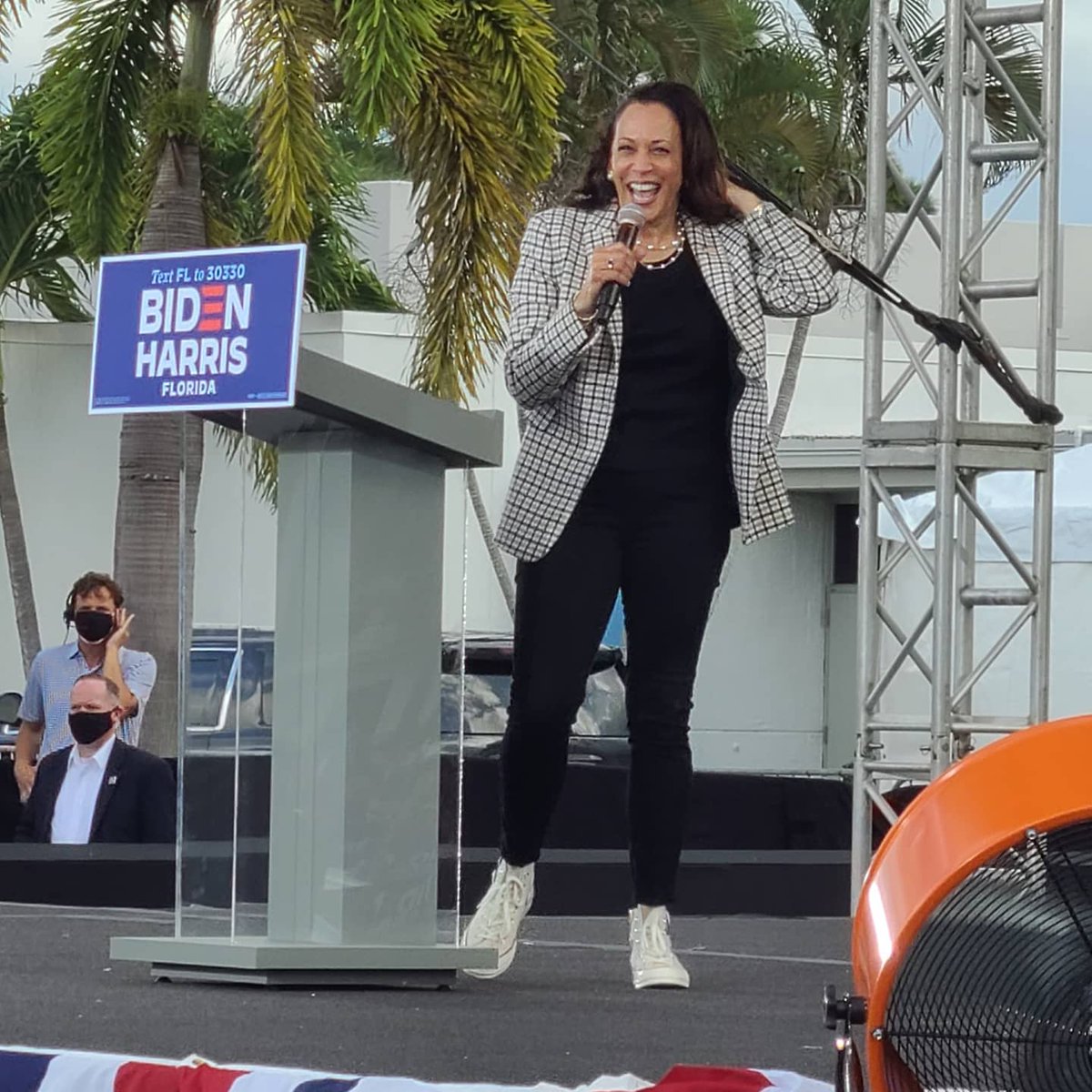 EricGoodenFL's tweet photo. Congratulations to @JoeBiden on becoming the 46th President of the United States and on getting the most votes ever by a presidential candidate. Also congratulations to @KamalaHarris on becoming the first Woman and person of color to be Vice President of the United States. 👏🏽💯 https://t.co/BObKwMWOgR
