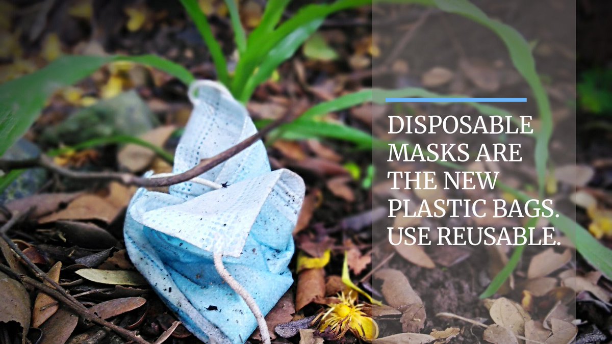 Sad sight today: #Disposablemasks strewn on the streets. It means we don't  truly get why we're wearing #masks in this time of the #covid19 #pandemic in the first place. #usereusables #ditchdisposables