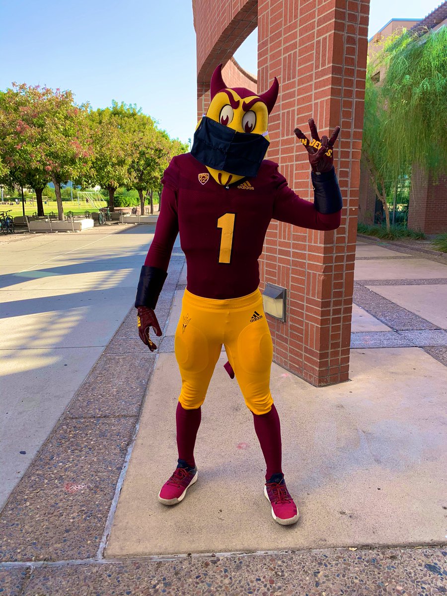 Sparky the Sun Devil tweet media