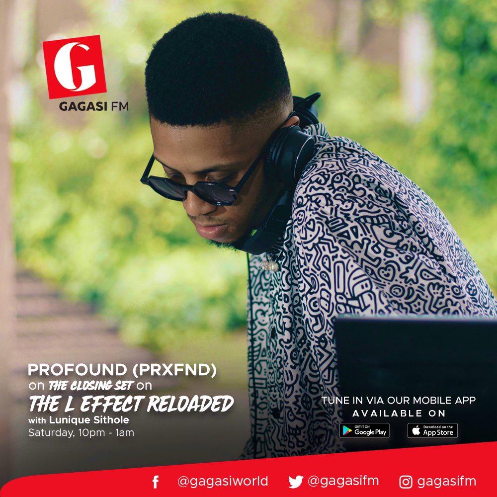 punchline_media's tweet photo. Profound's residency on @gagasifm begins tonight. Tune in at 11PM to catch the boy in action!! #AbanganiBami #TheLEffectReloaded https://t.co/ei5lYByqaf