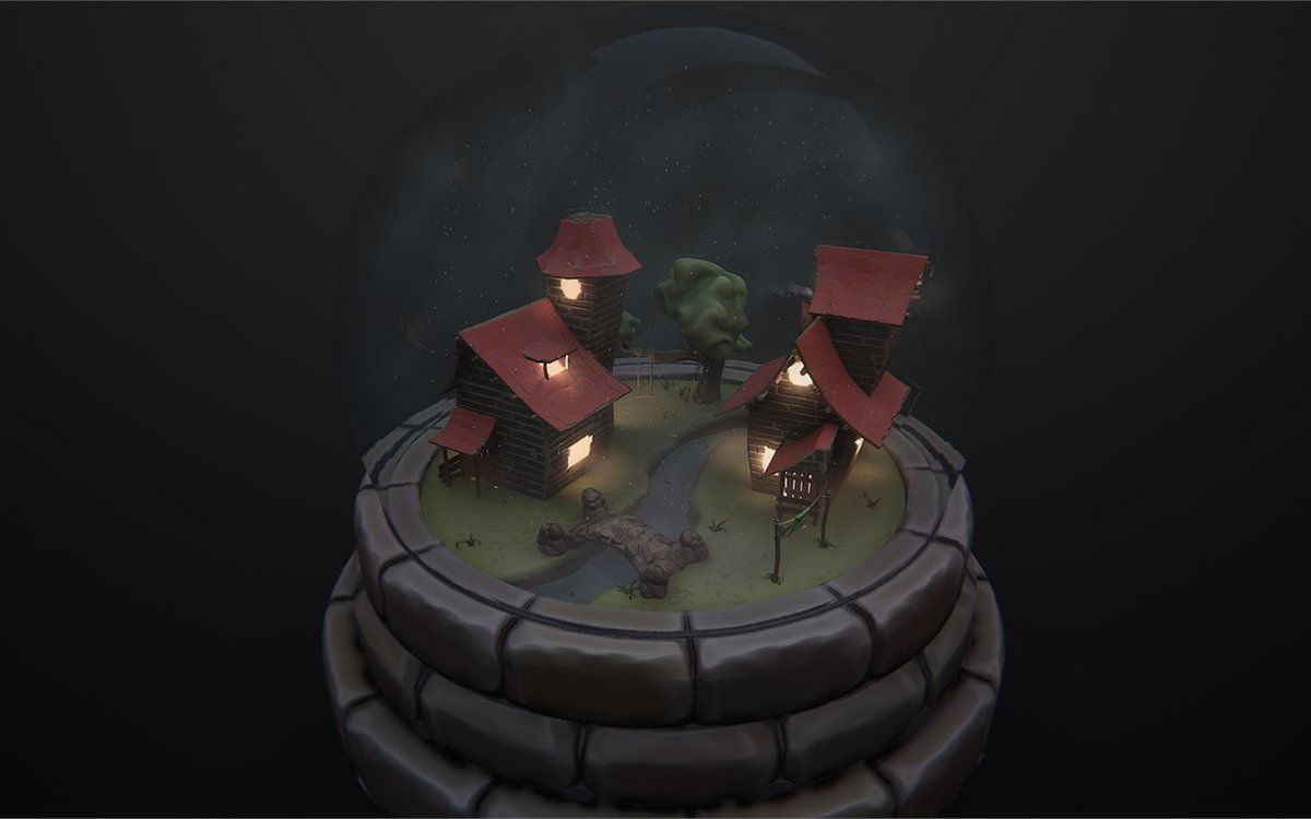 PartaukasL's tweet photo. Made a small scene inside of a snowglobe😁
https://t.co/pTdhjfFrPH
#screenshotsaturday #madewithunreal #3dart #gameart #stylizedart #madewithsubstance https://t.co/xFDvm8OXZI