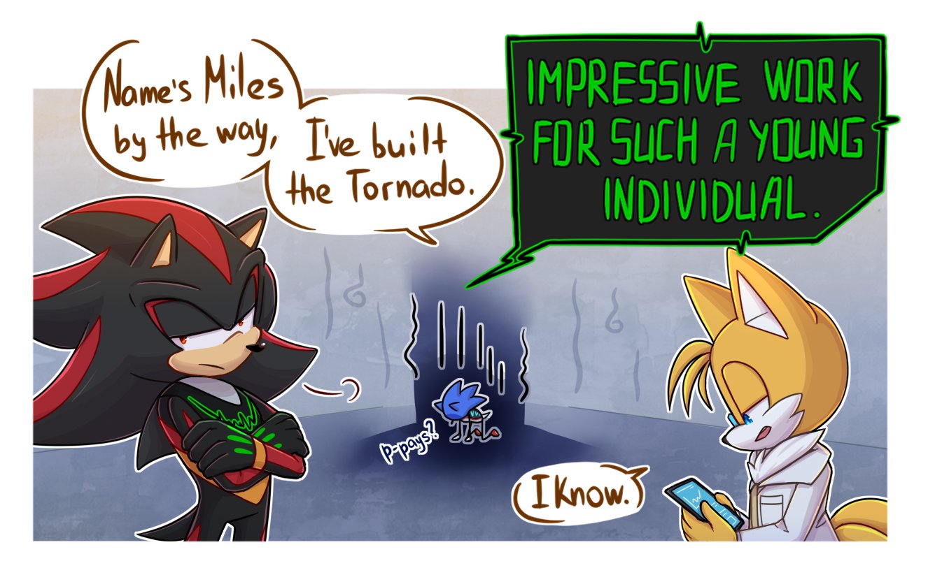 KrACK 🕊 on X: To be honest, despite liking S2E1, it really drives home  WHY I hate the English interpretations of Sonic and Shadow so much. Sonic  is overly dorky, clumsy and