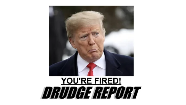 thehill's tweet photo. Drudge tweets "You're fired" after Biden projected as winner https://t.co/zlkjVURD2h https://t.co/UsXGLFQGqH