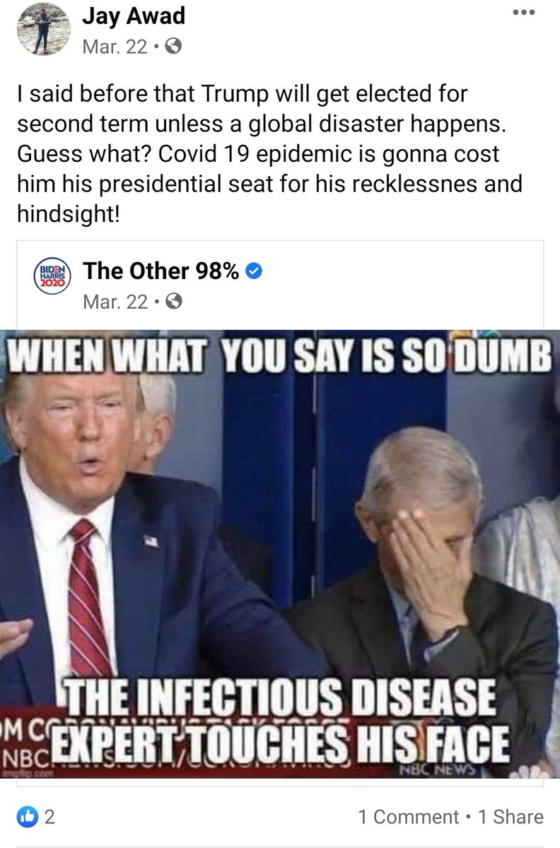 JayAwad126's tweet photo. Just wanna brag and say i told you so. Adios Dump Truml! https://t.co/plaGWWtz2c