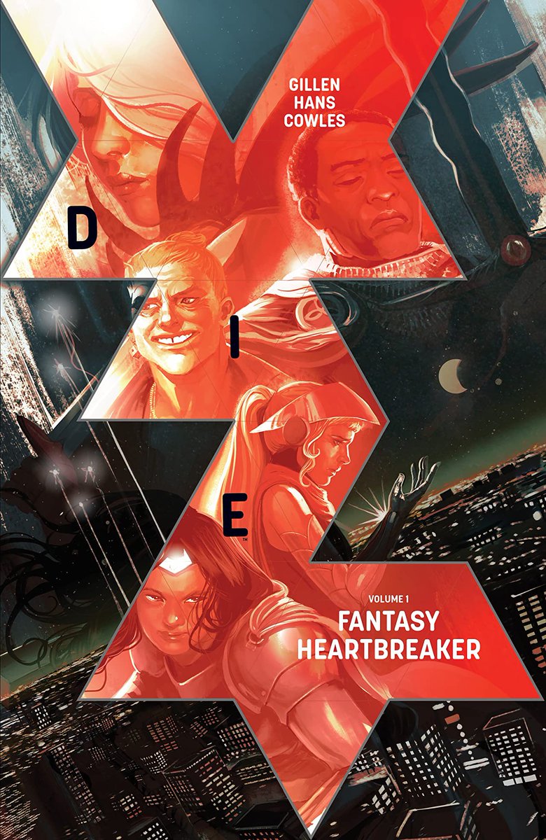 51. DIEBy  @kierongillen,  @HansStephanie,  @ClaytonCowles,  @rianhughes and  @chrissywilliams.A book where the team are constantly outdoing themselves with each new issue. Like a goth version of Jumanji that really explores the fantasy genre