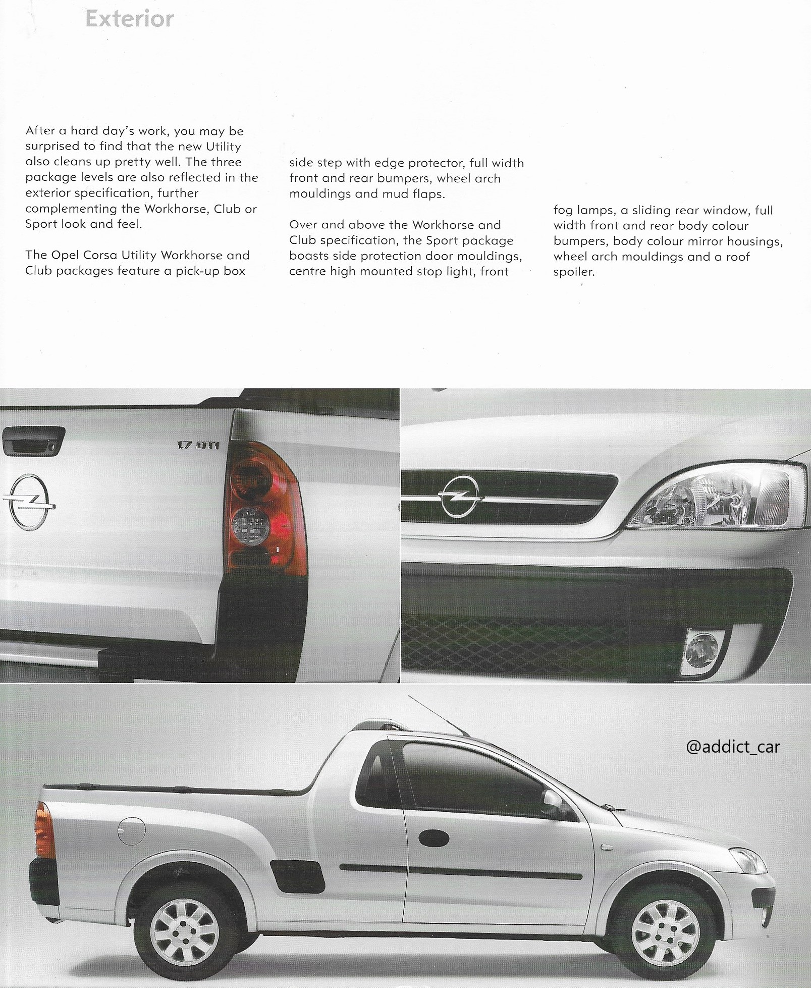 Opel corsa utility side shop steps for sale