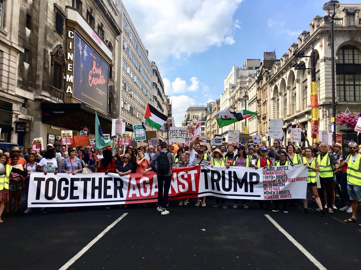Trump is history.Thanks to those who voted him out. <a href="/UKStopTrump/">Stop Trump</a> always knew Trumpism is about more than #Trump. We mobilised hundreds of thousands in solidarity. Today, we feel relief and pay tribute to those who made this happen. We esp salute Black women and woc for their work