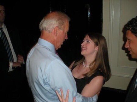 When I inquired if he was asking because he thought I was too young,  @JoeBiden chuckled and told me of his experience running for office at a young age. He took my business card. He hugged me and said he was proud of me for taking the initiative to do “big things.” #NCpol  #Biden