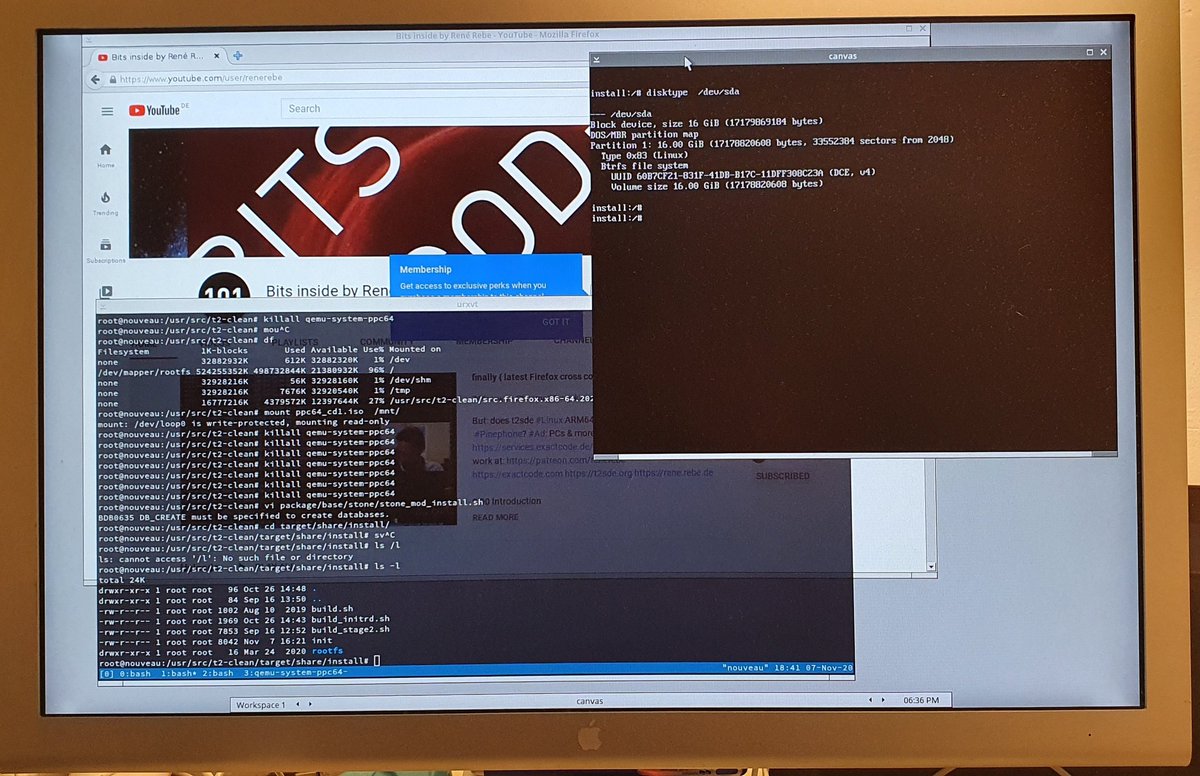 ReneRebeTM's tweet image. Debugging lattest #t2sde #linux installer regressions from home: qemu, ssh, vnc, ... gdb, vi ;-) youtu.be/IqRO2y_egq8