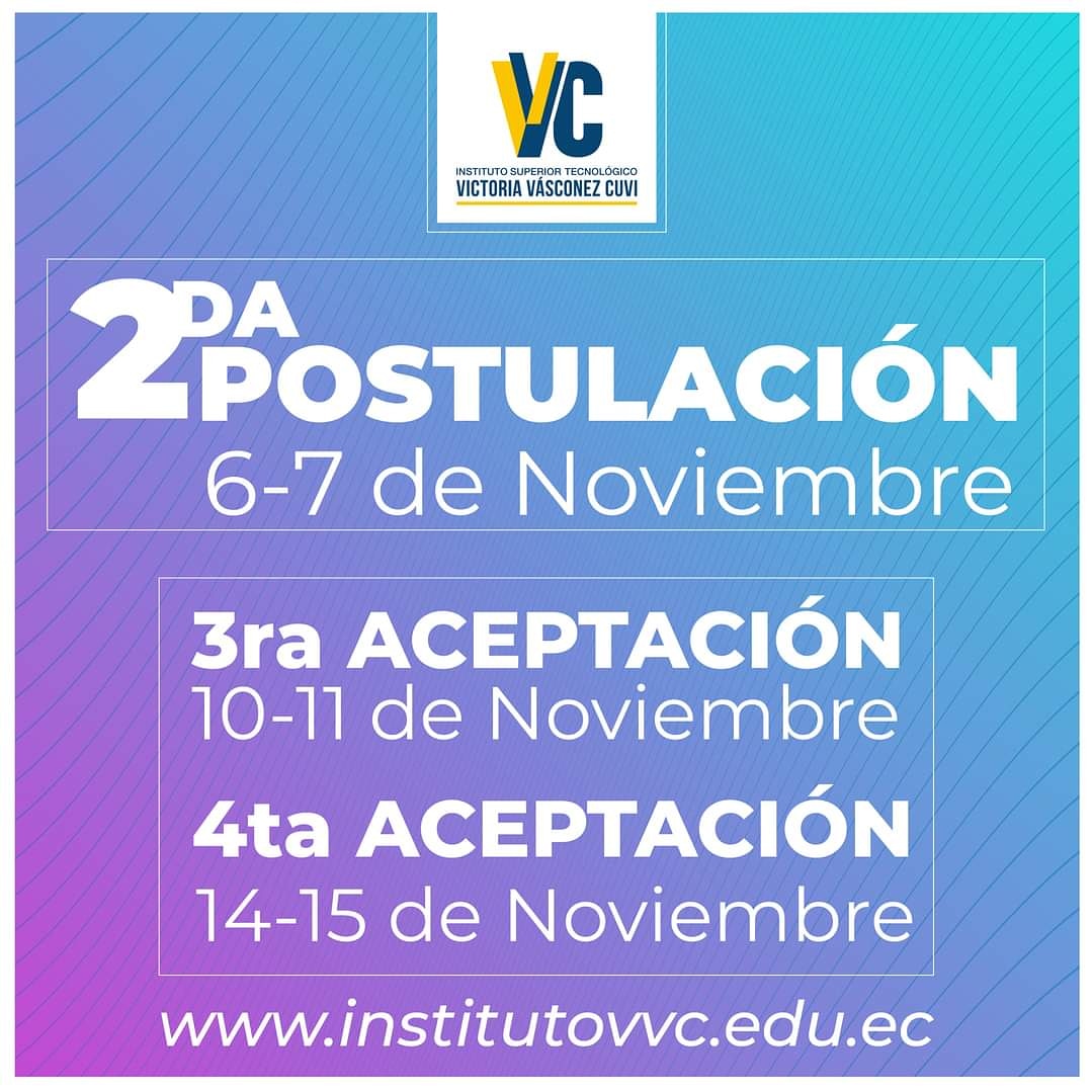 Instituto Tecnológico Victoria Vásconez Cuvi (@institutocuvi) on Twitter photo 